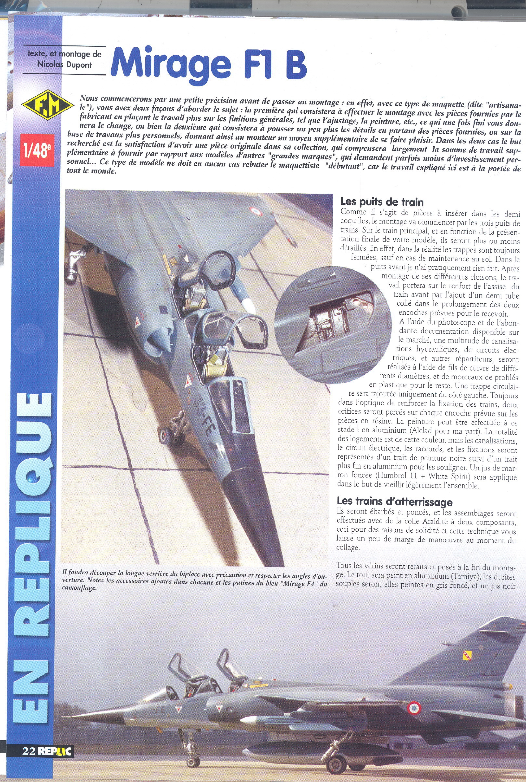 Replic 157 - Mirage F1, Harrier